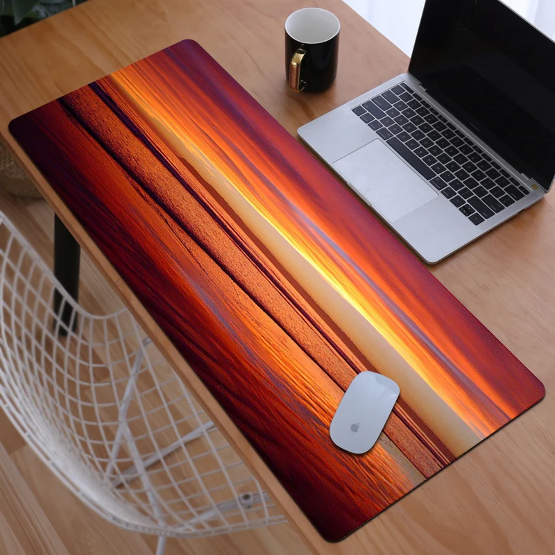 

Mousepad Anime Mouse Pad Gamer Sunset Office Accessories Computer Desks Pc Cabinet Games Desk Mat Keyboard Gaming Mats Extended