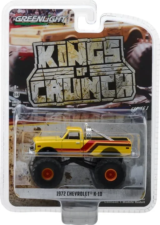 1:64 1972 Chevrolet K-10 Bigfoot Truck (не детская игрушка) Коллекция моделей автомобилей