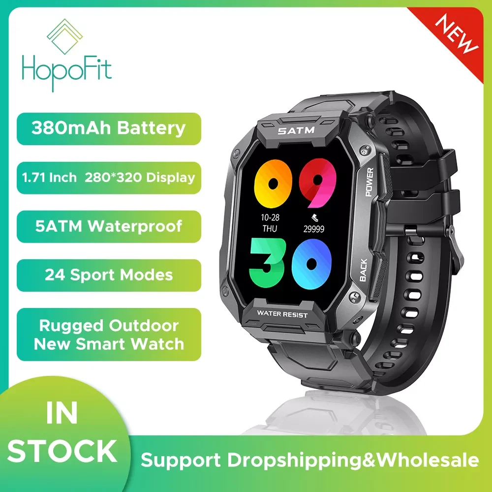 

Canmixs New Smartwatch 2022 TANK M1 Rugged Outdoor Smart Watch Blood Pressure 5ATM IP69K Waterproof Bluetooth Smartwatch For Men