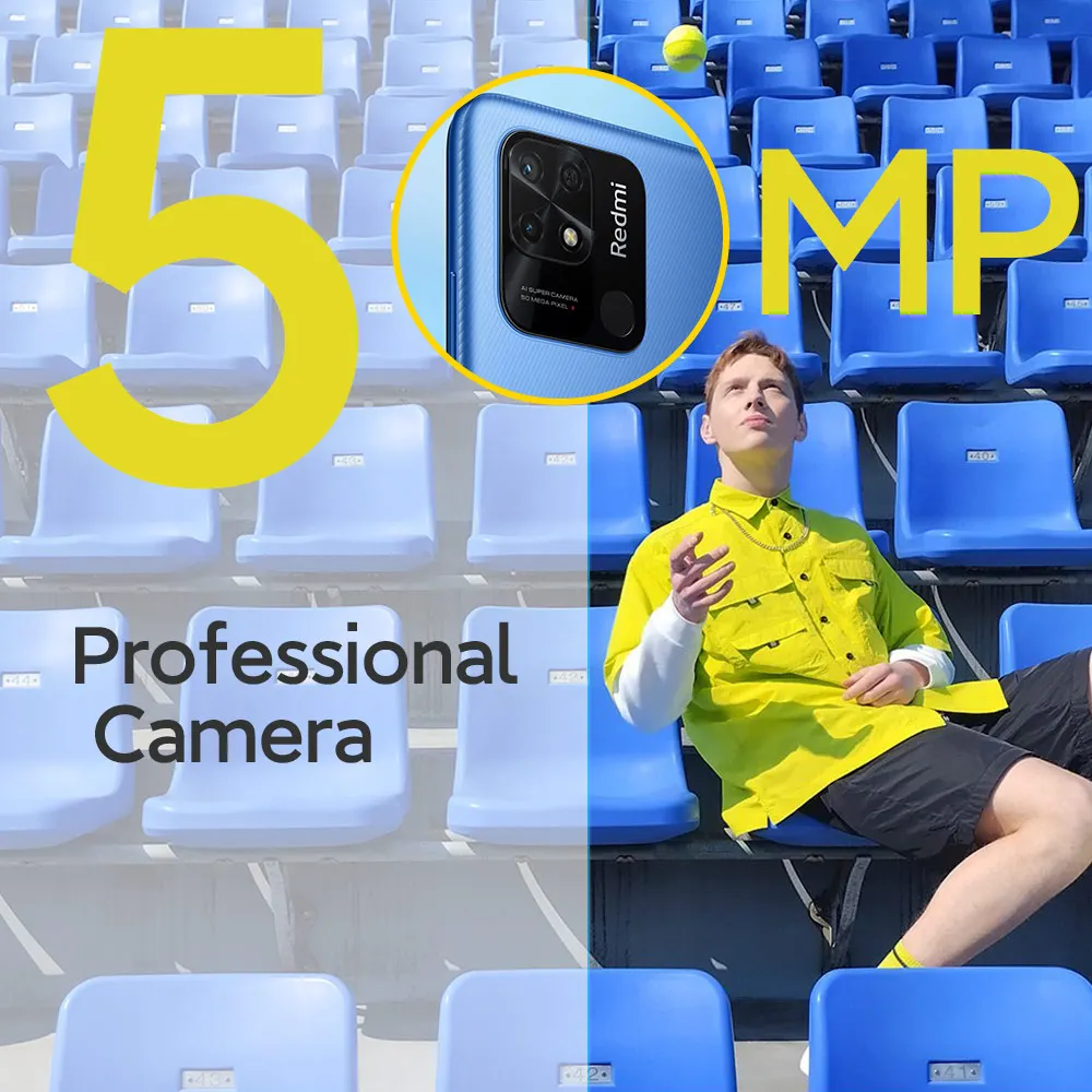 Смартфон Xiaomi Redmi 10C телефон с экраном 680 дюйма процессор Snapdragon 128 ОЗУ 4 Гб ПЗУ 64 Гб/6 71