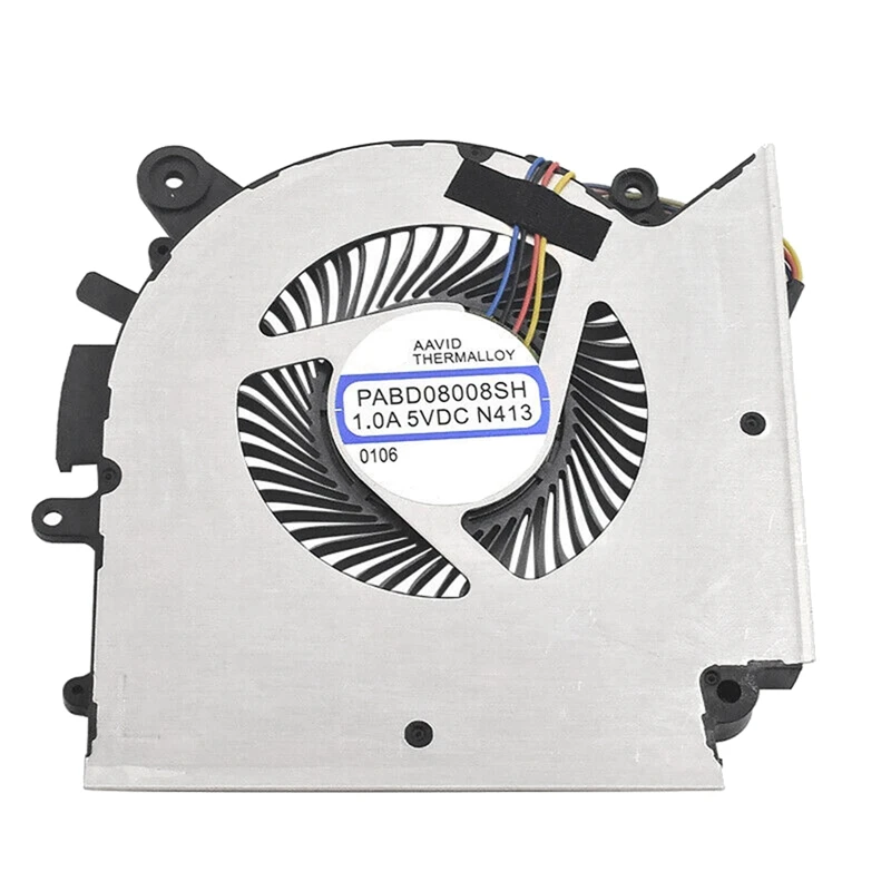 

CPU Cooling Fan For MSI GF63 MS-16R1 MS-16R2 PABD08008SH N413 E322500300A