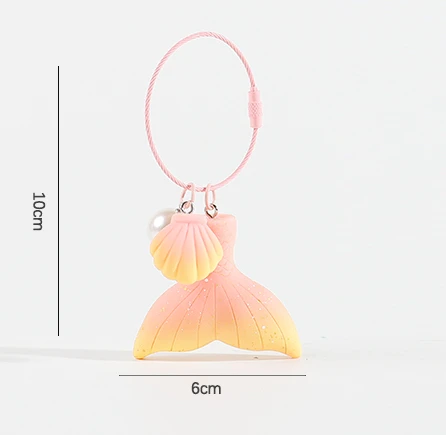 Аниме Love and Deepspace Rafayel Косплей Градиент Рампа Русалка Kaychain Очарование Мультфильм