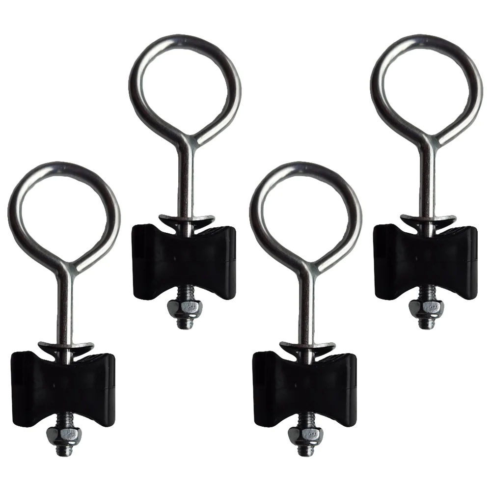 

4 Pcs Trampoline Screw Portable Parts Nuts Metal Screws Tool Fixing Galvanized Steel Wire Accessories Child Kids