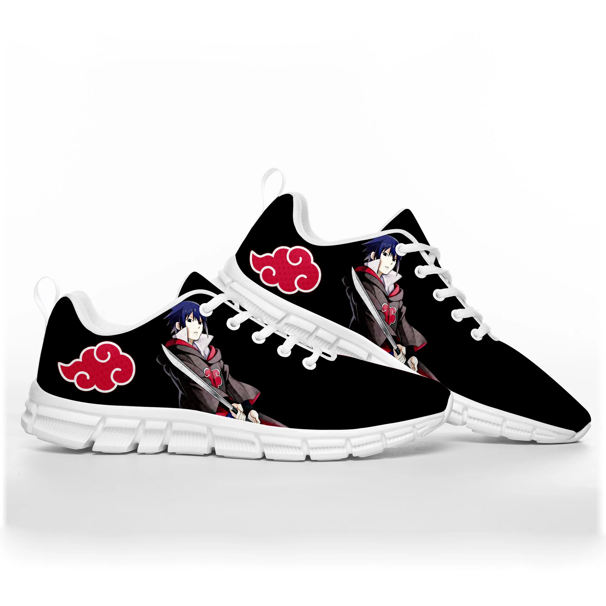 

Sasuke Anime Ninja Manga Uchiha Sports Shoes Mens Womens Teenager Kids Children Sneakers Casual Custom High Quality Couple Shoes