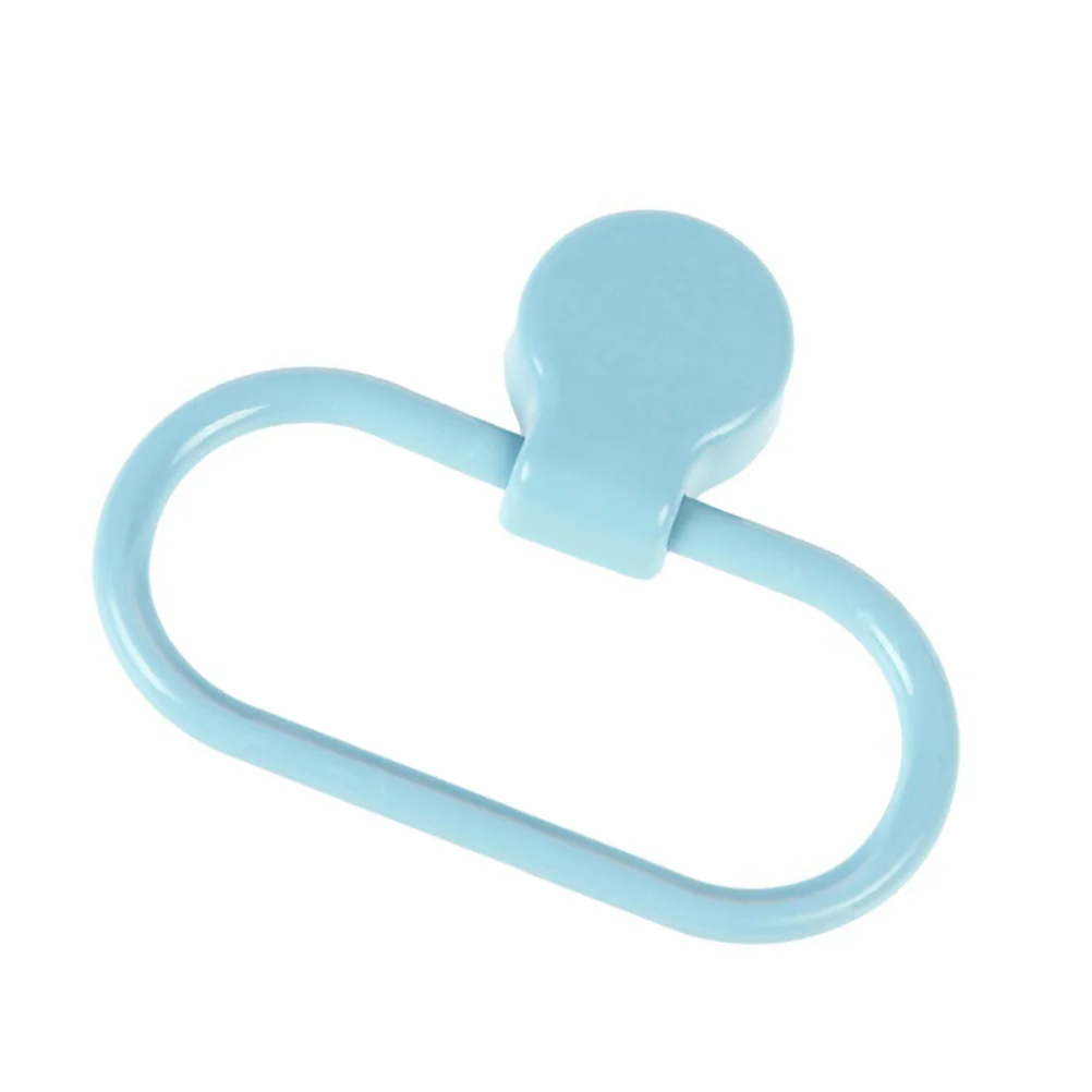 

Towel Rings Self-adhesive Heavy Duty Clothes Rack Paper Holder Wall Mount Shelf