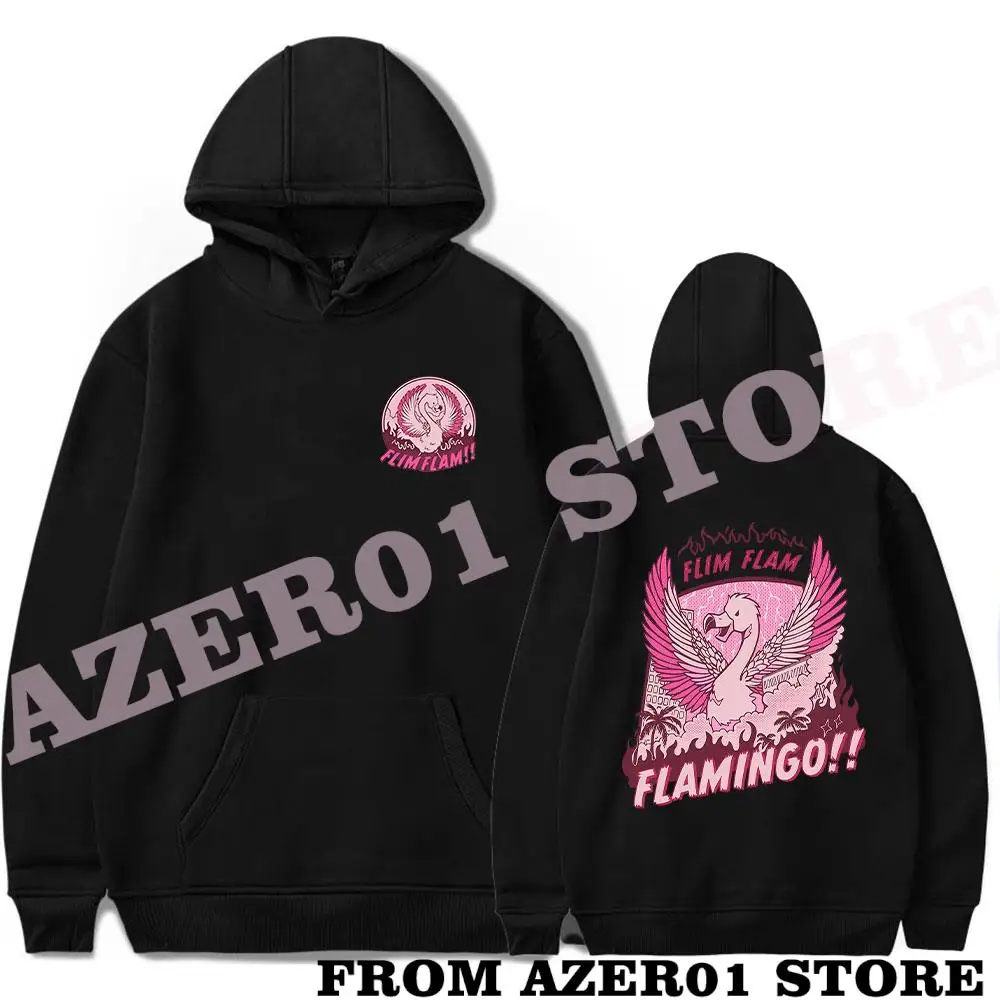 Flamingo FLIM FLAM GOD-ZILLA Merch 3D Print Fashion Fall Winer Suit Hoodies Sportswear Hooded HIP HOP Women/Men the hooded