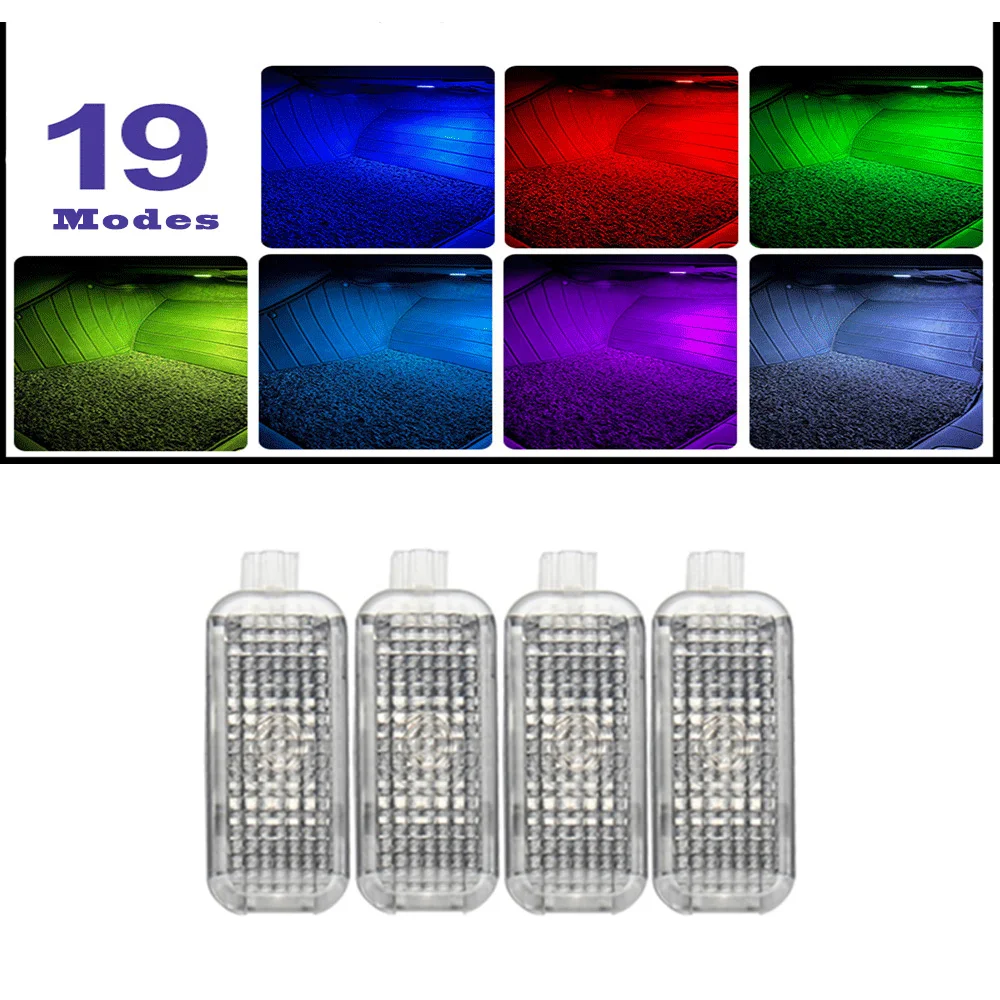 

Светодиодные разноцветные фонари пространства для ног для Porsche Cayenne 955 957 958 GTS Turbo S Macan 95B Регулируемая красочная атмосферная лампа