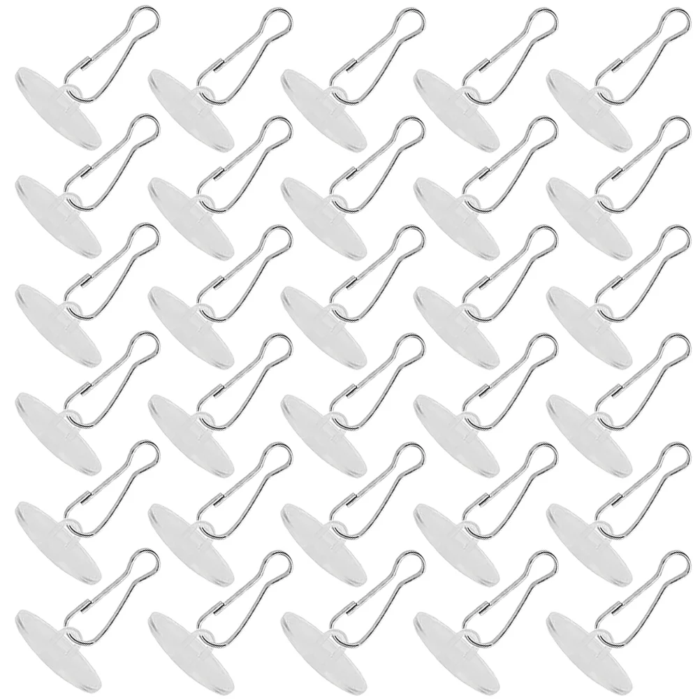 

30 sets Practical Drill Ceiling Hooks Wall Hooks Heavy Duty Wall Hooks For Hanging Dorm Essentials Adhesive Ceiling Hooks