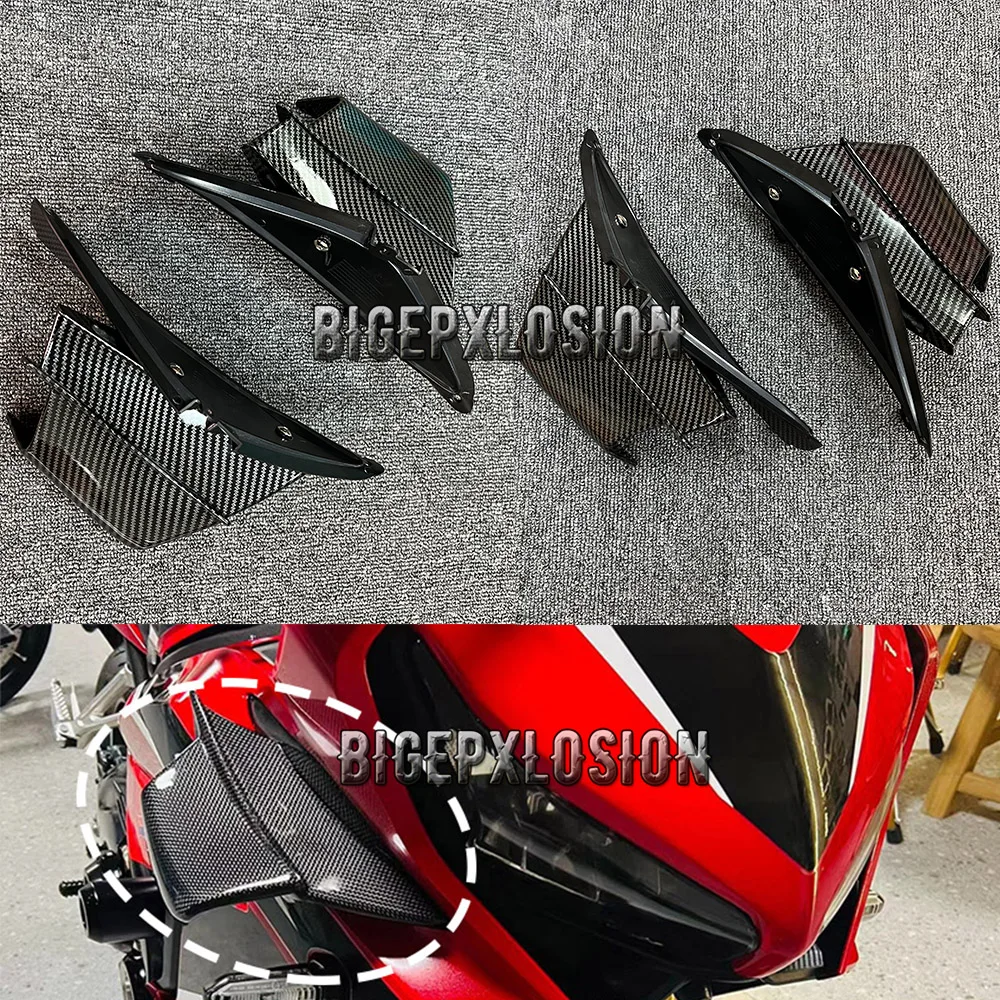 CBR650R Winglet аэродинамический боковой ветровой плавник Спойлер ABS передняя