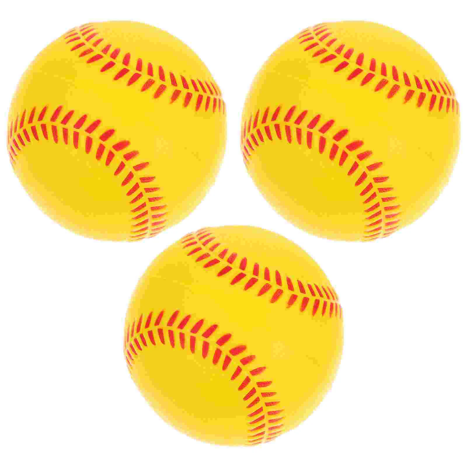 

Baseballs Training Practice Baseball Pu Competition Equipment Sports Softballs Pitching Children Balls Kid Sponge Softball Toys