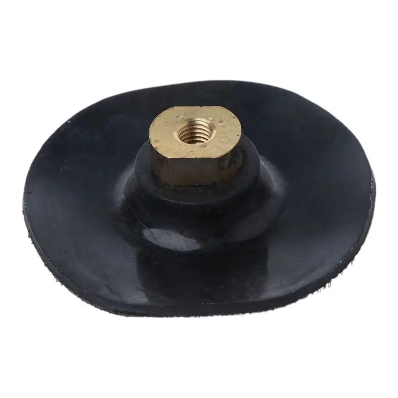 

4'' M14 Rubber Based Sanding and Grinding Discs for Stone Sanding and Polishing Hydrostone-flat Grinder Flexible