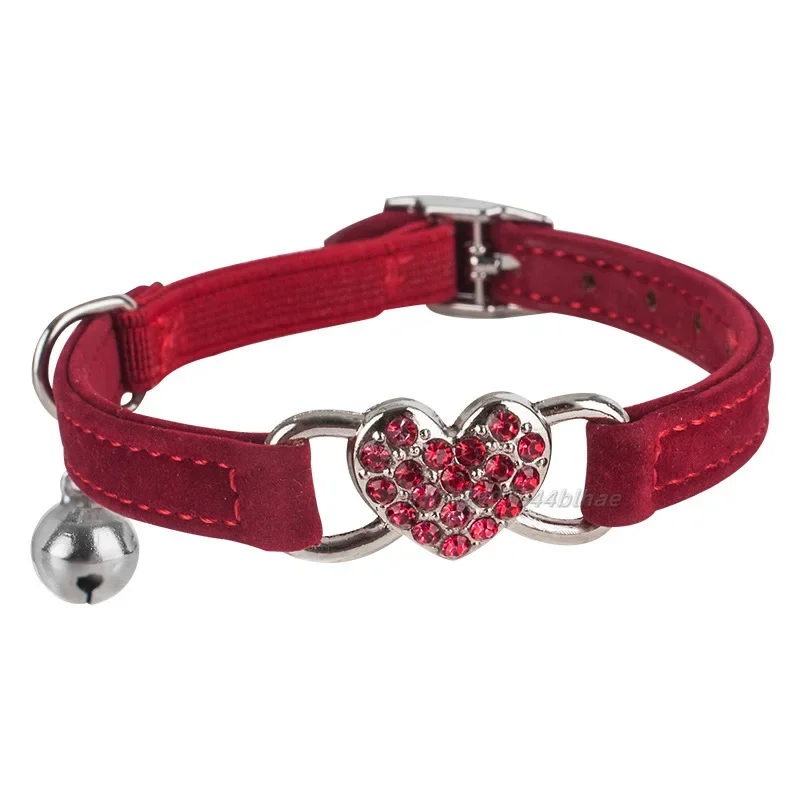 Ошейник для кошек безопасный эластичный регулируемый ошейник с подвеской в