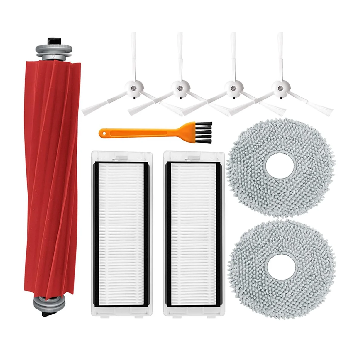 Аксессуары для запасных частей робота-пылесоса Roborock Q Revo белая боковая щетка