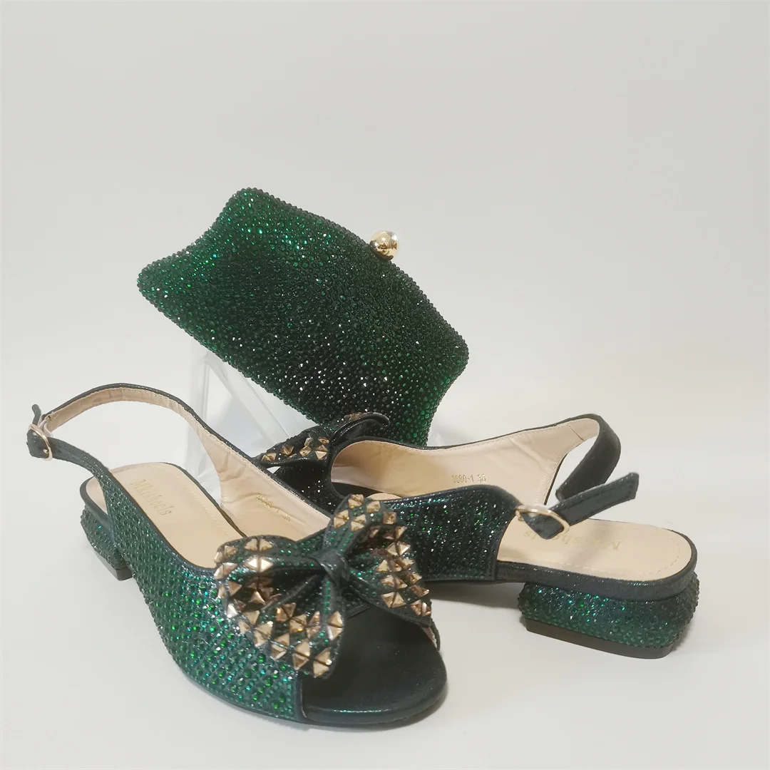 2023 итальянский дизайн модная женская фотоблестящая обувь и сумка