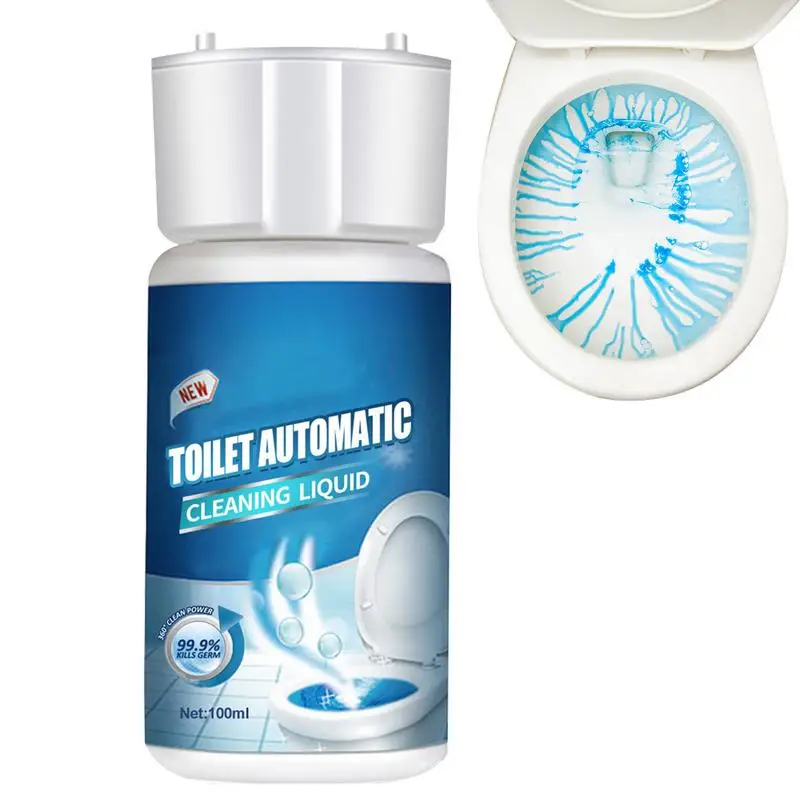 

Toilet Bowl Cleaner Liquid Fast -Acting And Long-Lasting Toilet Cleaning Fluid Limescale Prevention Cleaner For Countertop Sink