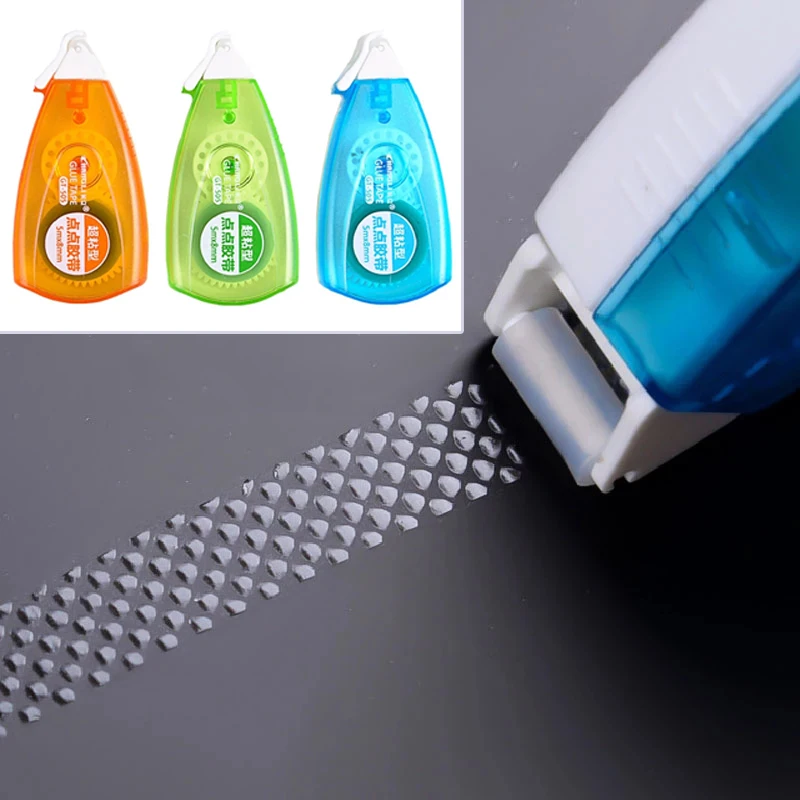 

Creative Student Handwork Glue Tape Double-Sided Adhesive Tape DIY Scrapbooking Office School Supplies Kawaii Stationery 8mm*5M