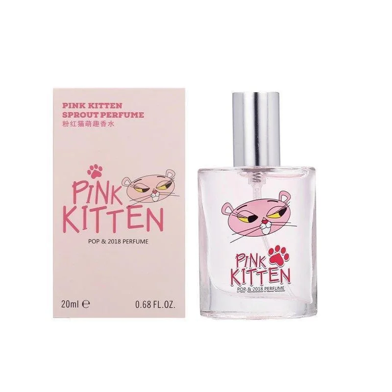

Туалетная вода Pink Panther с романтическим цветочным и фруктовым принтом, маленький свежий ароматизатор для путешествий, подарок для девушек
