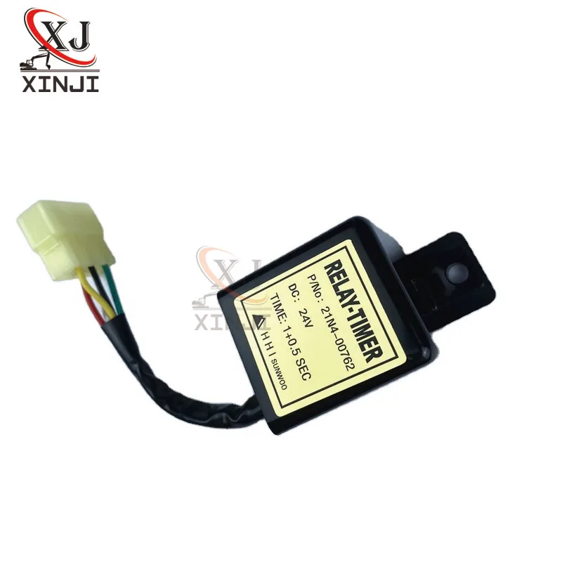 21n4-00762 Реле таймера 24 В для экскаватора Hyundai Robex R210-7 R220-7