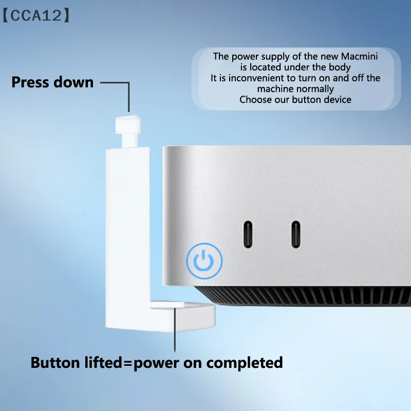 Modification Accessories For Mac Mini M4 Power Button Top Switch Mounted Bracket