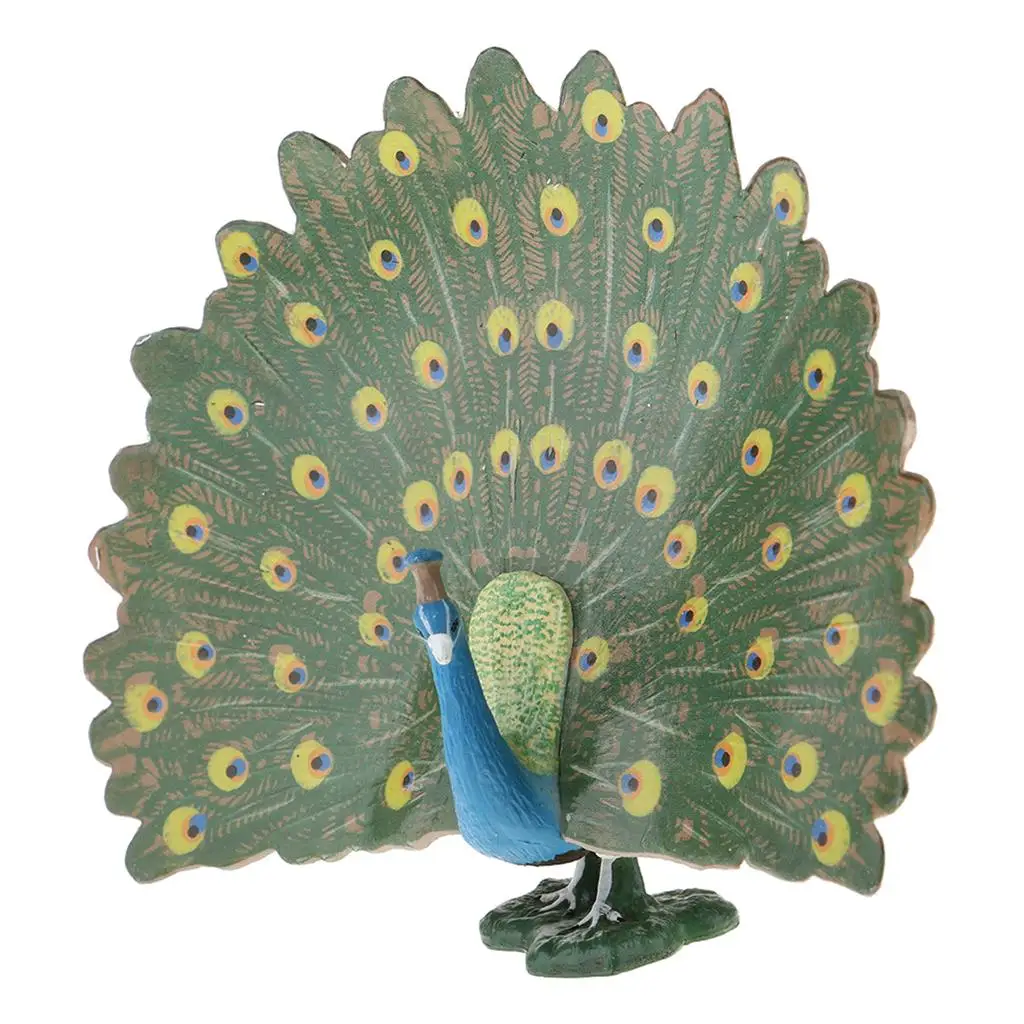 Пластиковый фигурный рисунок ve heykeller toplama gerçekçi kuş Су