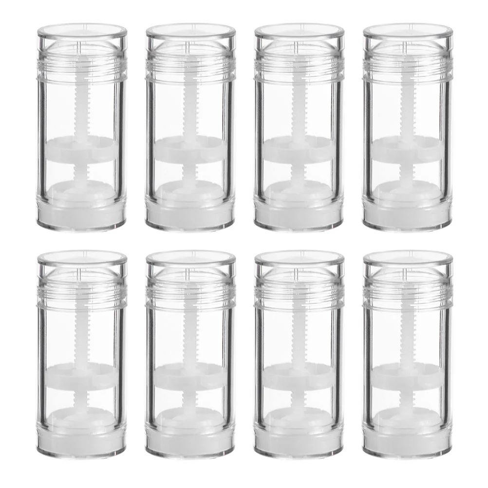 

8pcs 30ml Deodorant Bottle Clear Deodorant Bottles Lipstick Containers Ointment Empty Tube Filling Makeup Bottles