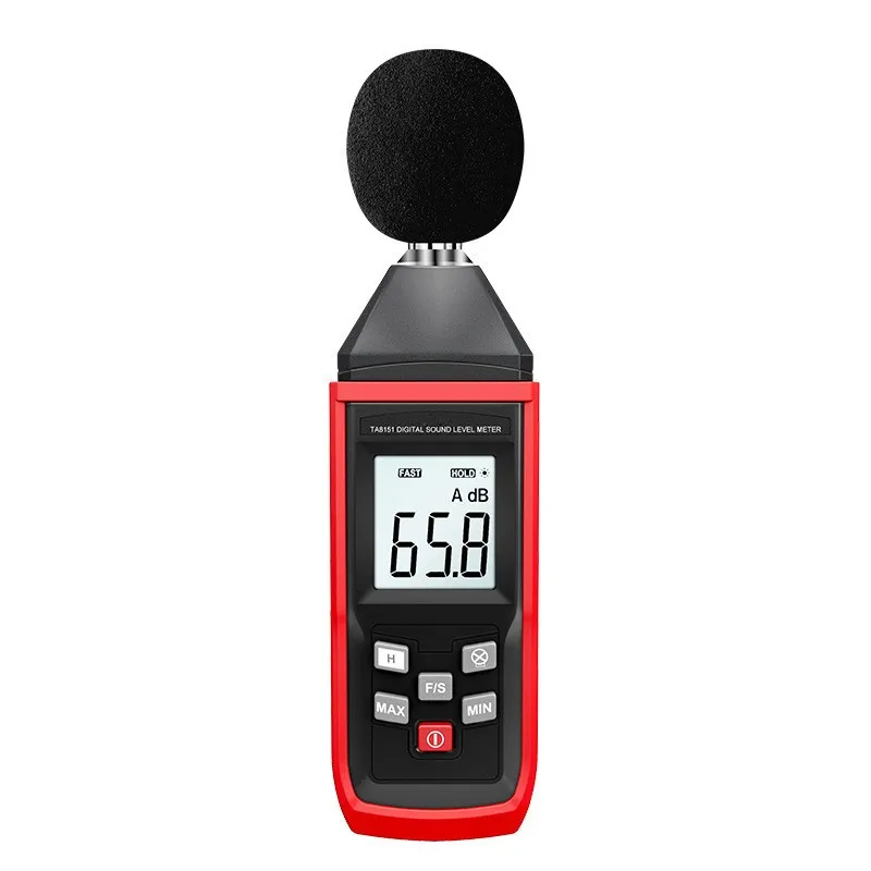 Цифровой измеритель уровня звука шумомер звуковой детектор Гибкий Монитор 30-130
