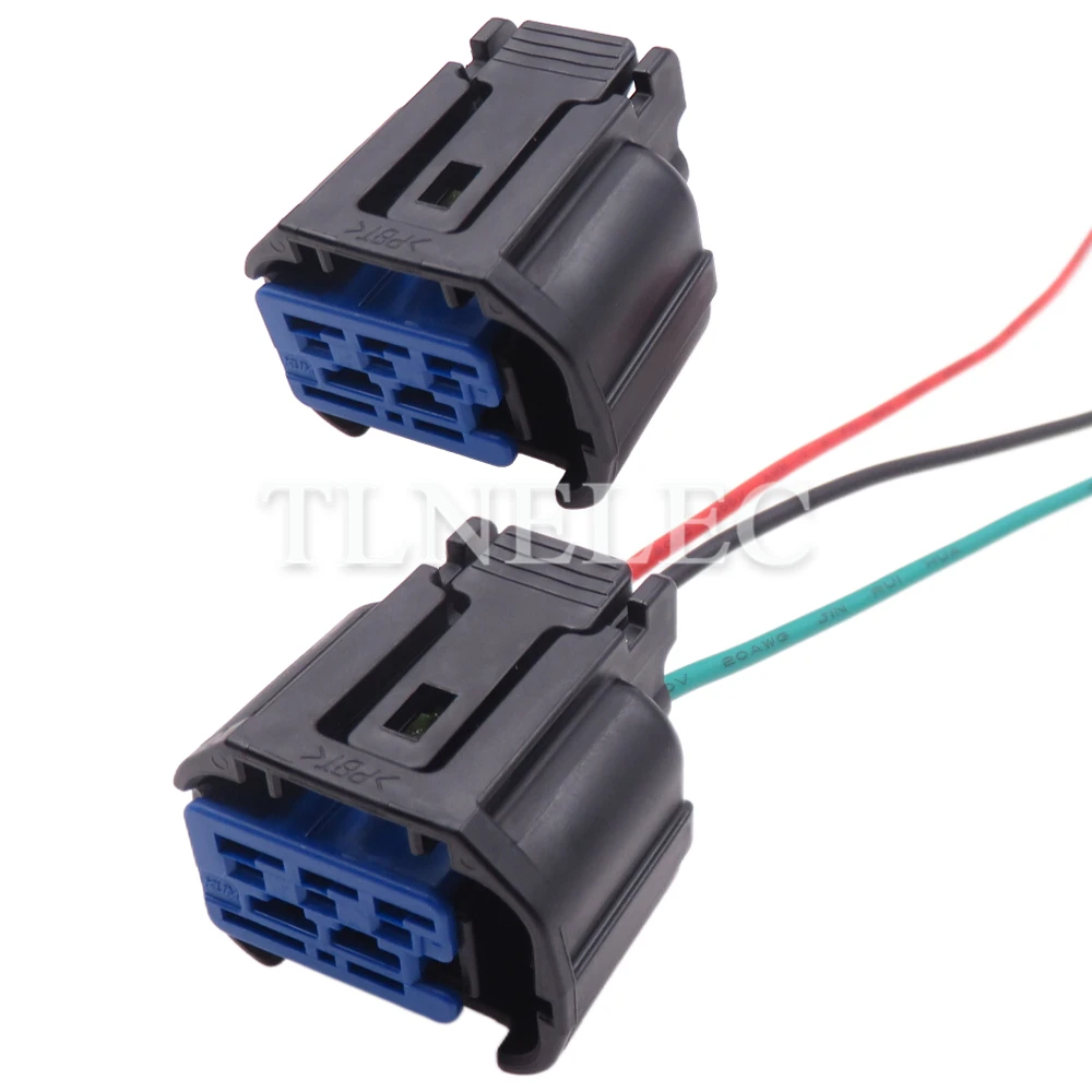 3-контактный разъем для автомобильного датчика двигателя, герметичная розетка с проводами, автомобильный проводной кабель, соединители для Hyundai