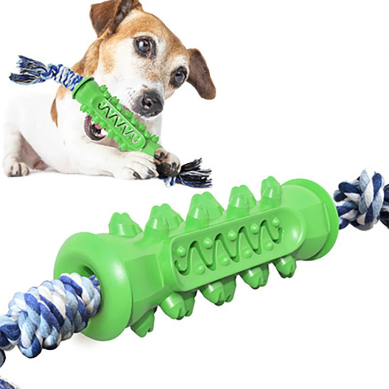 

unusual luxury designer dog products molar bite rope ball toy pet toys set