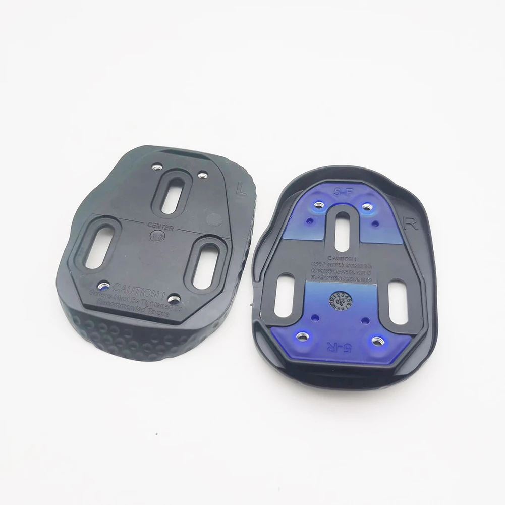 

Kit Cleat MTB Road Bike Mountain Bicycle Parts Pedal Cleats 1 Pair 10g ABS Bike Pedal Cleats Fringe Black For Wahoo Speedplay