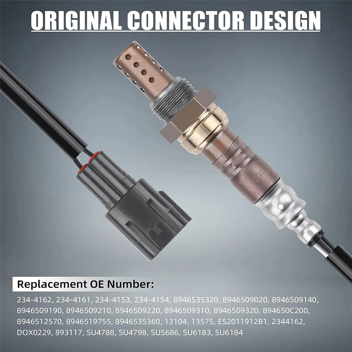 Кислородный датчик датчика O2 234-4162 ниже по потоку для 1996-2000 4runner 95-98 T100 1995-2000