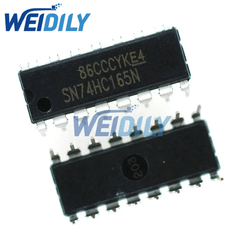 10 шт. SN74HC165N DIP16 SN74HC165 DIP 74HC165N 74HC165 DIP-16 Новая интегральная схема