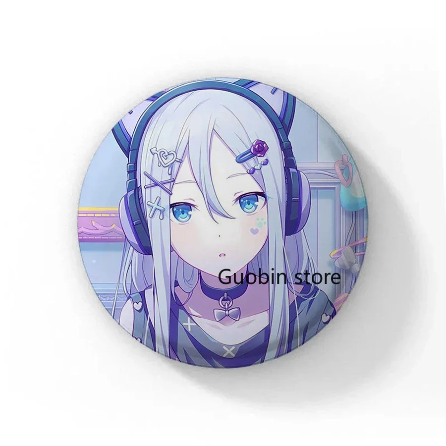 

Мягкий круглый значок