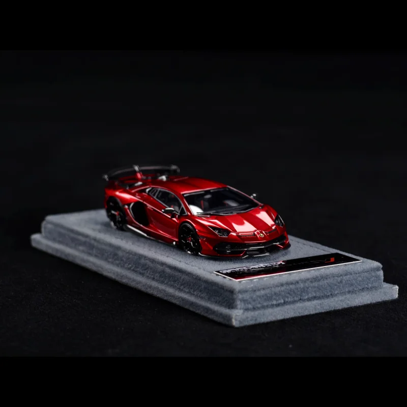 Фото GRADE PRO 1:64 Novitec Aventador SVJ LP770 миниатюрная модель автомобиля из смолы из сплава, коллекционный дисплей, в наличии №2