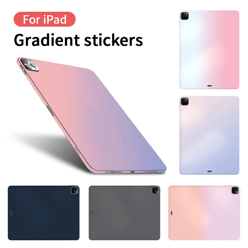 For 2018 9.7 5/6th Air 2/3/4 10.5 color Cover Funda discoloration 2022 iPad 10 sticker case 2021 Mini 6 Pro 11/12.9 9th 10.2