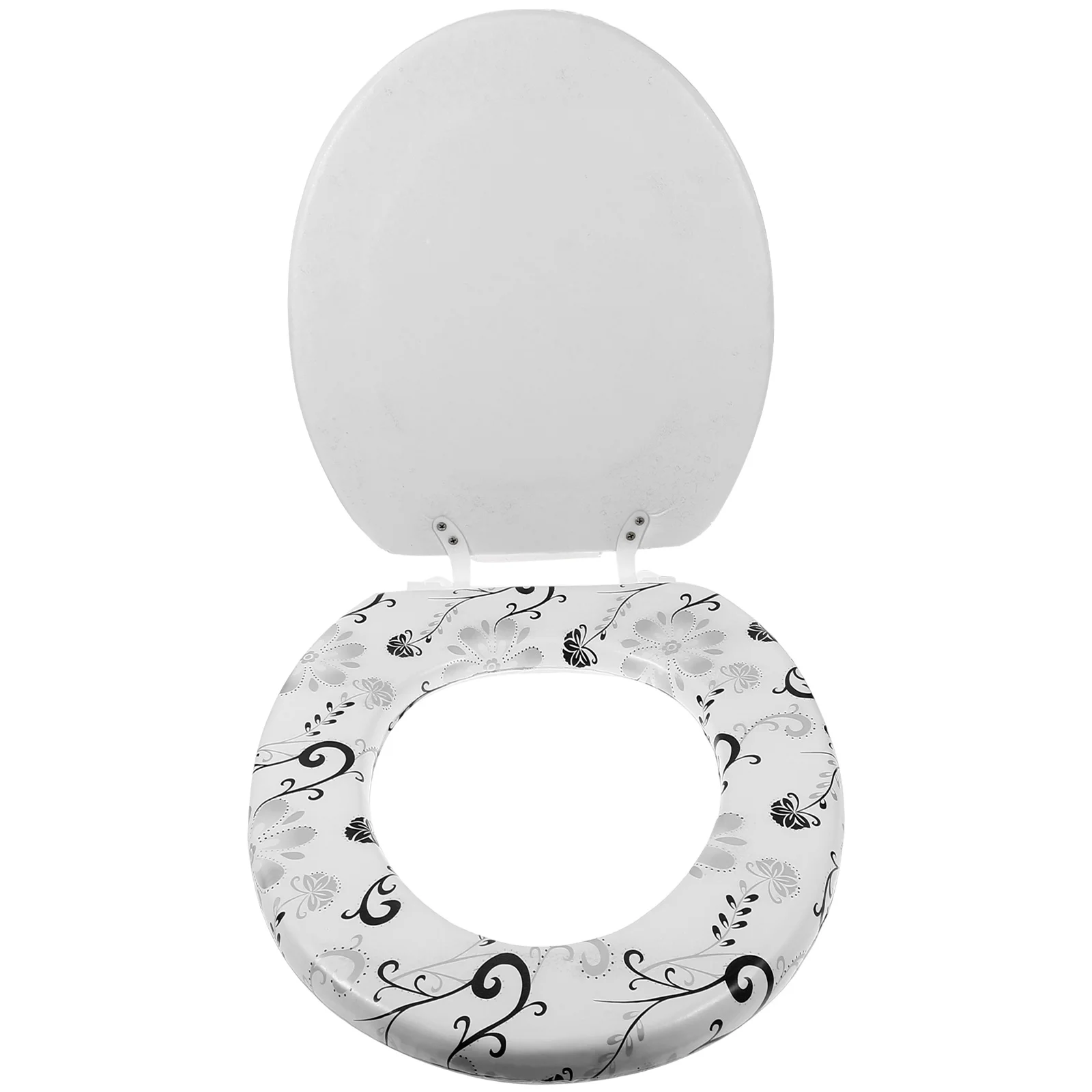 

Bathroom Decor Reusable Toilet Cushion Washer Seat Pad Cover Silica Gel Household Mat