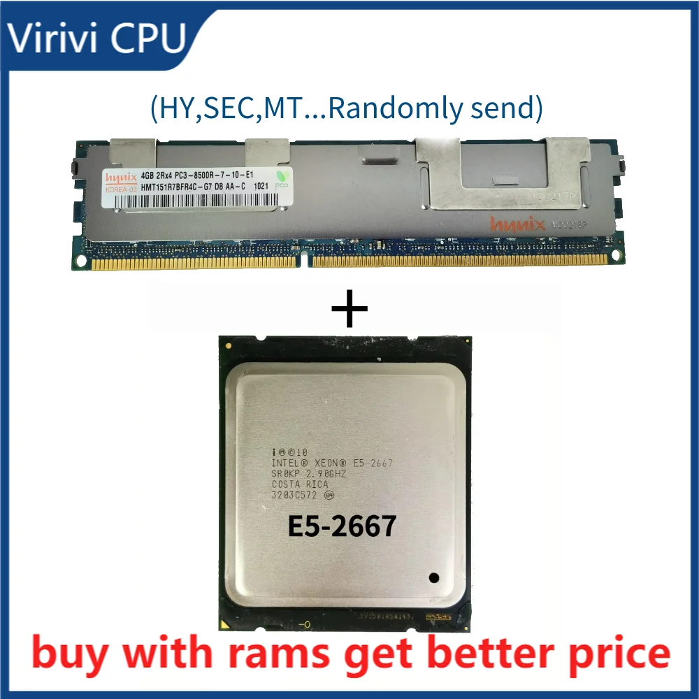 

Серверная оперативная память DDR3 4G с радиатором 1066 МГц со стандартным стандартом LGA 2011, процессор 2,9 ГГц, Восьмиядерный процессор 15 Мб, поддер...