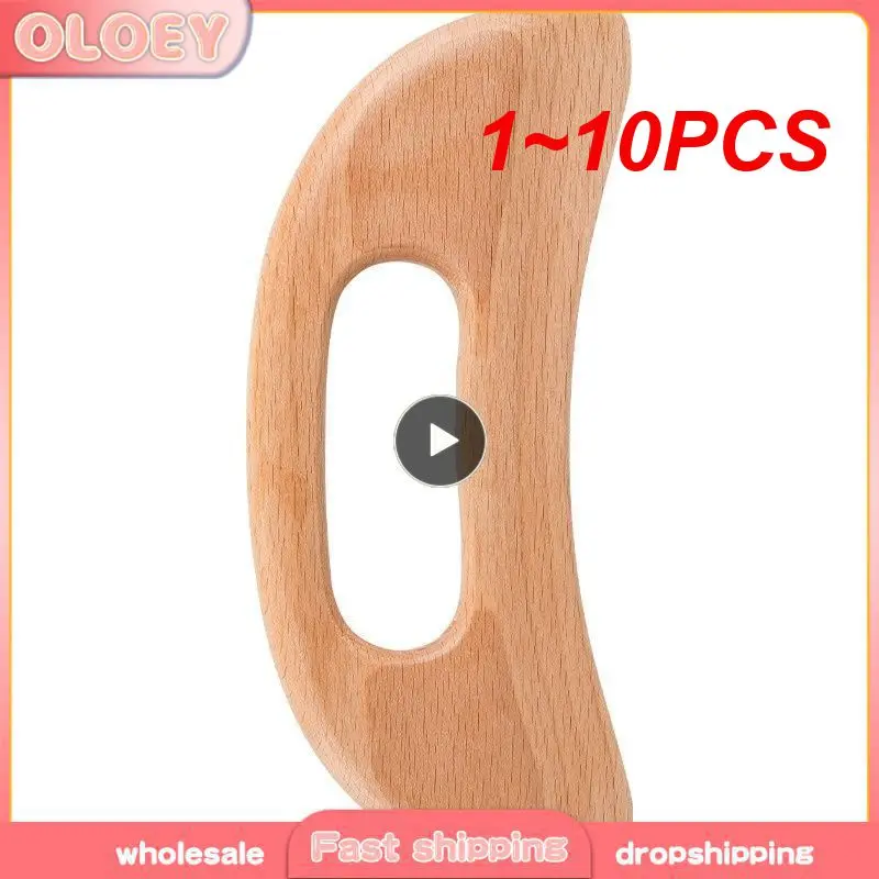 

Инструменты для Массажа Гуаша из карбонизированной древесины, инструмент для антицеллюлитного массажа, Инструмент Для Массажа Гуаша с лимфатическим дренажом, массажная салфетка гуаша, 1 ~ 10 шт.