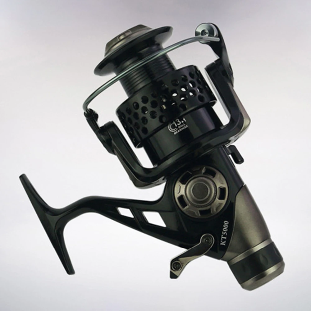 

Metal Bearing Spinning Fishing Reel Double Drag Spool Spinning Wheel Universal Left/Right Interchangeable Fishing Gear Supplies
