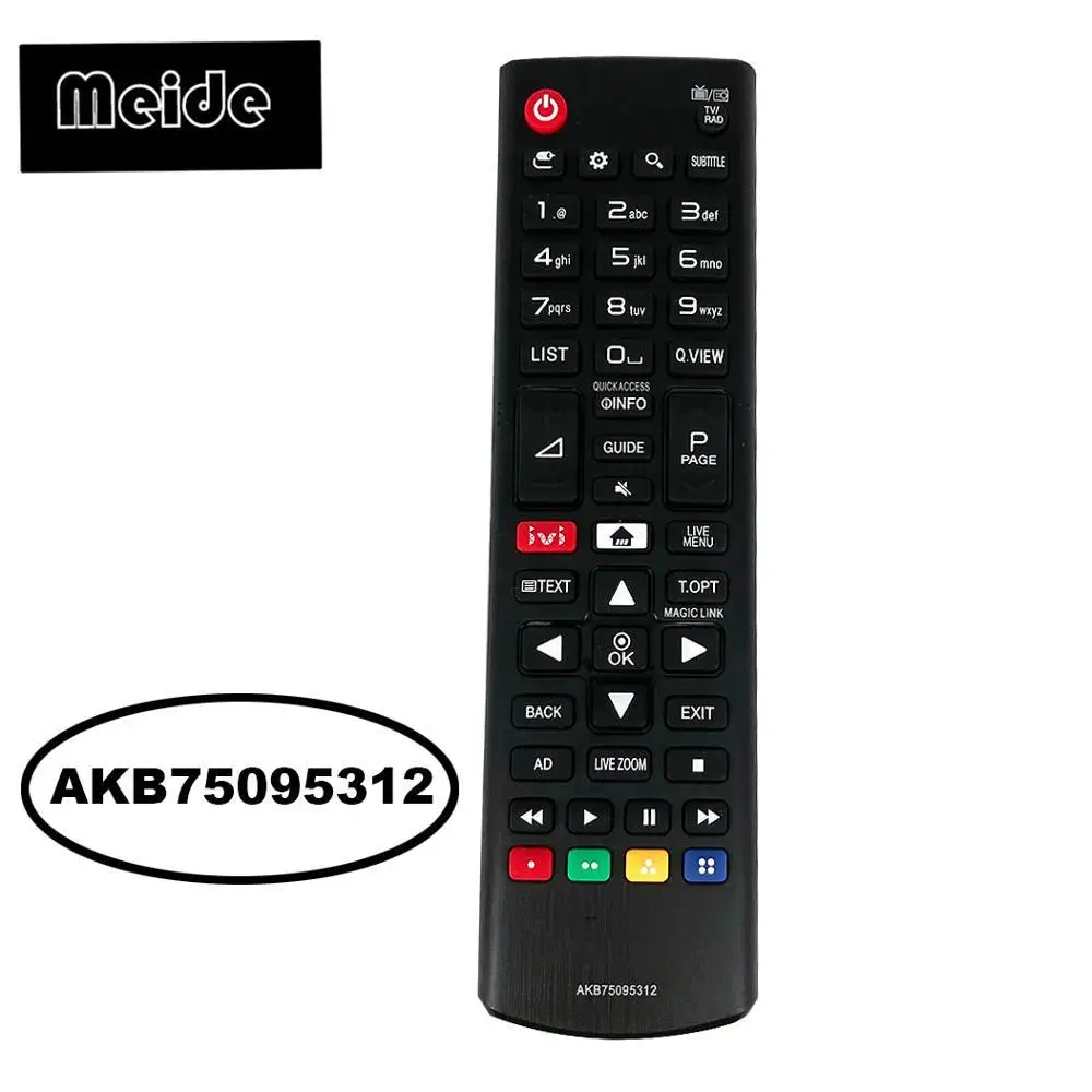 

AKB75095312 smart TV Replacement Remote Control for LG LCD LED TV 24LJ480U 24MT49S 28LK480U 28MT49S 32LJ594U 32LJ600U 32LJ610V