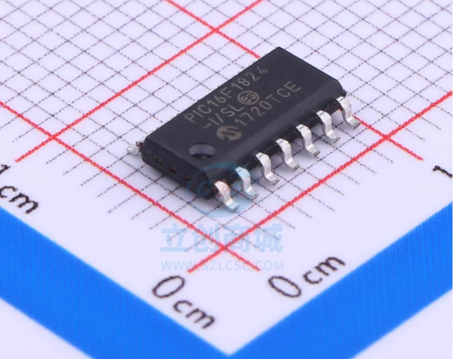 

PIC16F1824-I/SL package SOIC-14 new original genuine microcontroller IC chip