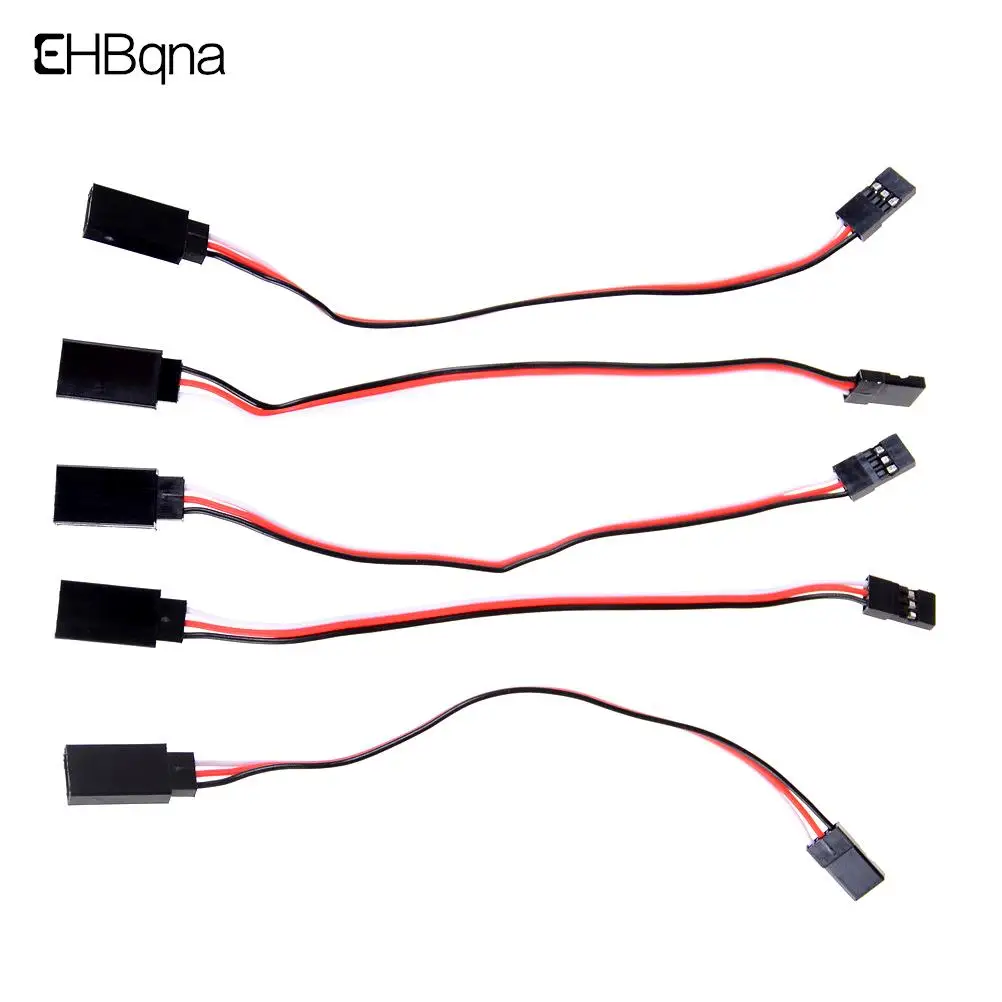 

Оптовая продажа, 5 шт., удлинитель для радиоуправляемого автомобиля, вертолета, 150 мм, кабель-удлинитель с сервоприводом JR папа