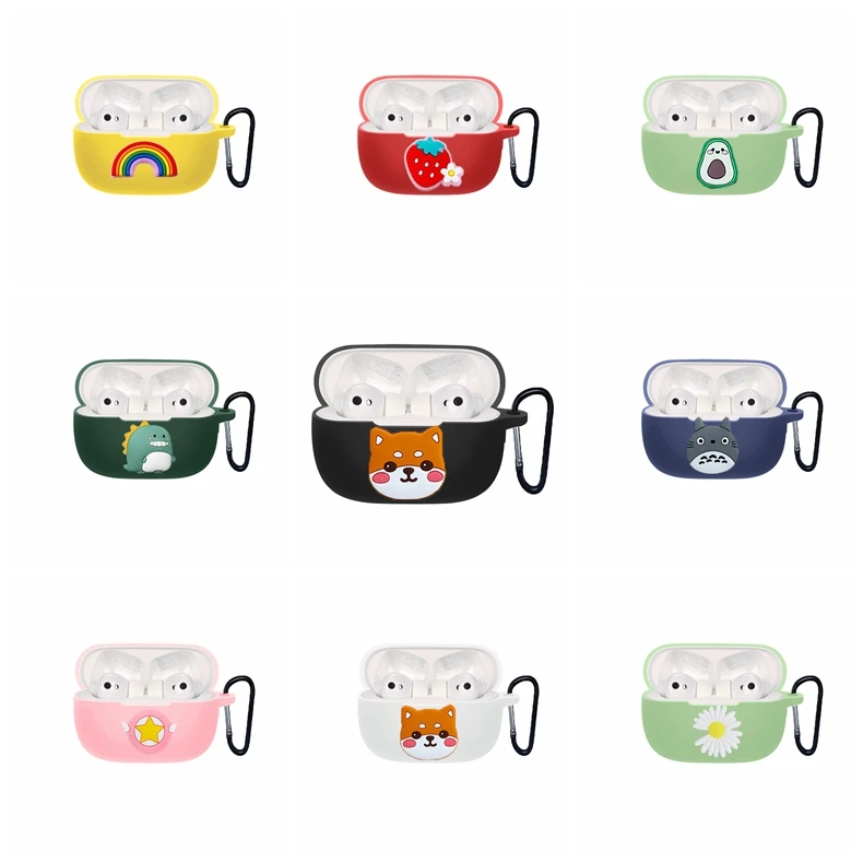 

For huawei honor 3 PRO Case Cartoon dog /Dinosaur /flower Earphone Cover honor 3pro Non-slip Silicone soft Hearphone case fundas