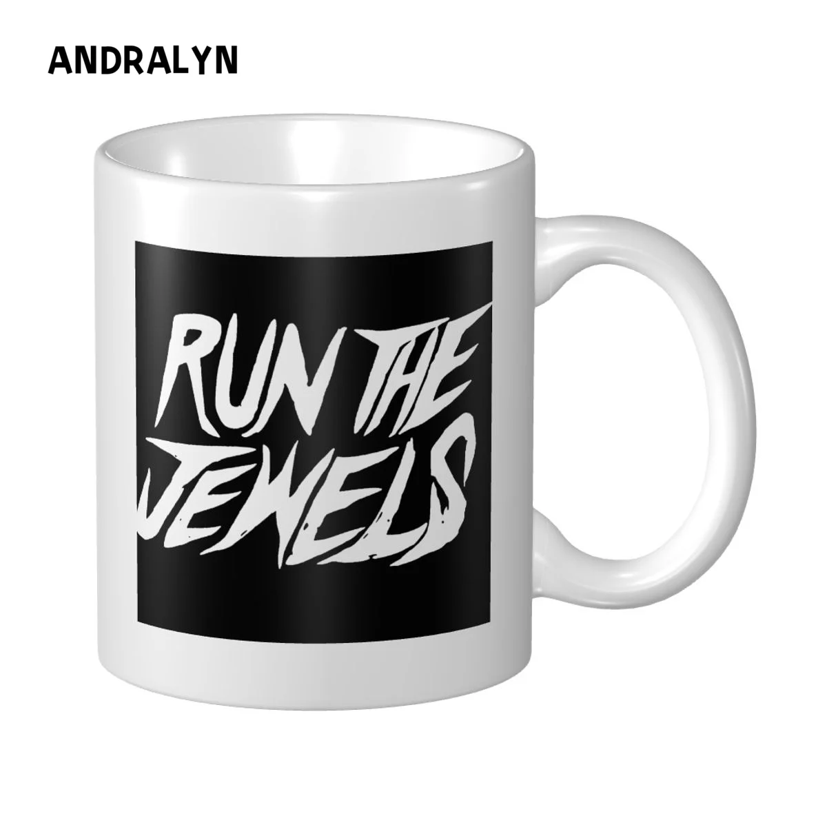 

Run The Jewels Band Logo Mug 330ml Ceramic Creative Milk Tea Coffee Mugs Funny Friends Birthday Gift