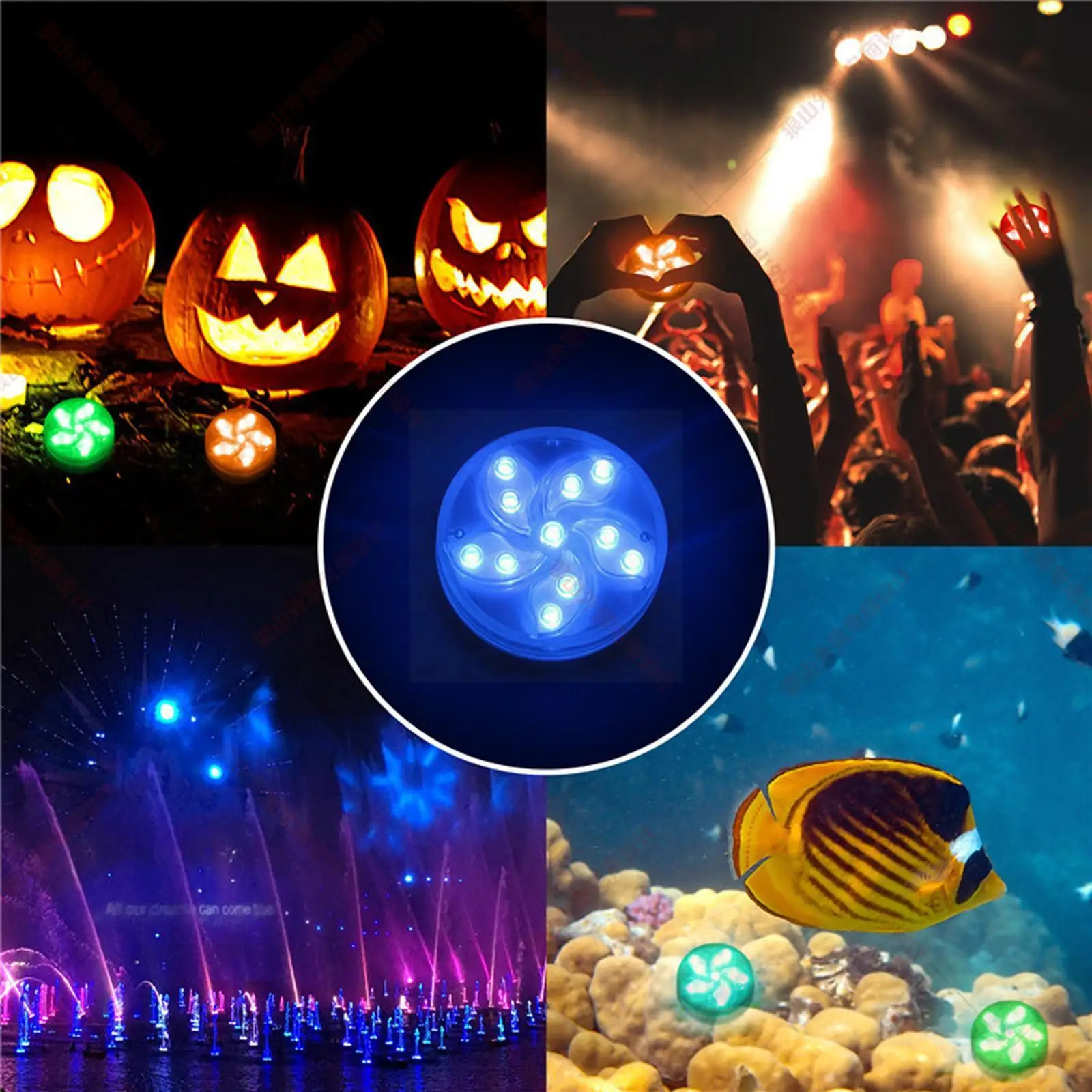 

Pool Light Aquarium Led Pool Underwater Lamp Float Lighting Rgb Aquarium Led Lamp Waterproof Spotlight For Swimming Pools L H9w8