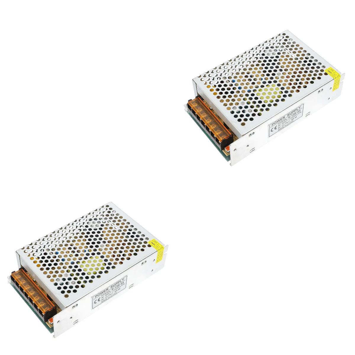 

2 Pieces Switching Power Supply Professional Regulated Iron Sources Universal Adapter LED Monitoring Light Transforming