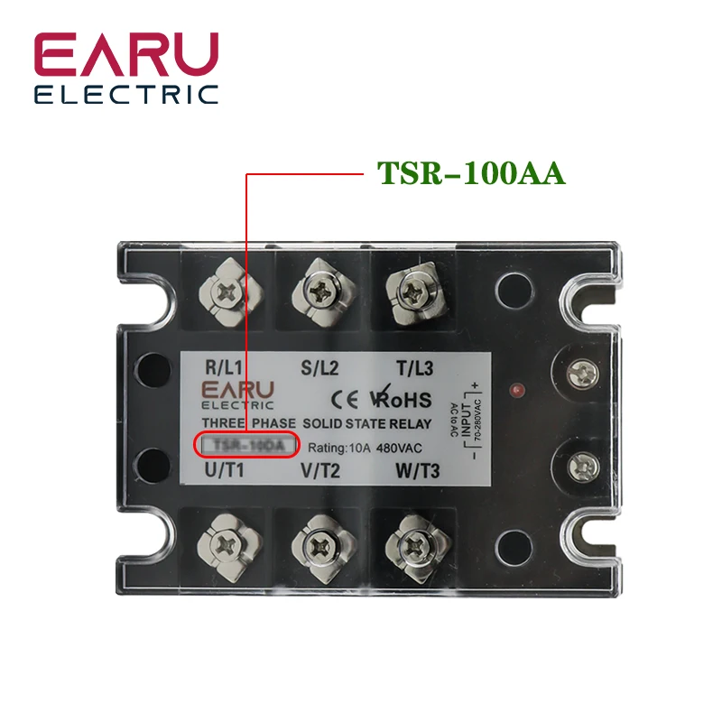 

EARUELECTRIC TSR-40AA трехфазное твердотельное реле для переменного тока
