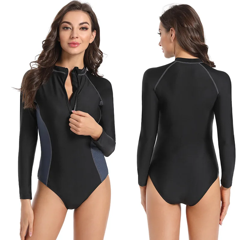 Summer Surfing Swimsuit One Piece Surfing Suit Swimsuit Sports Diving Suit Women Beach Outfits for Women