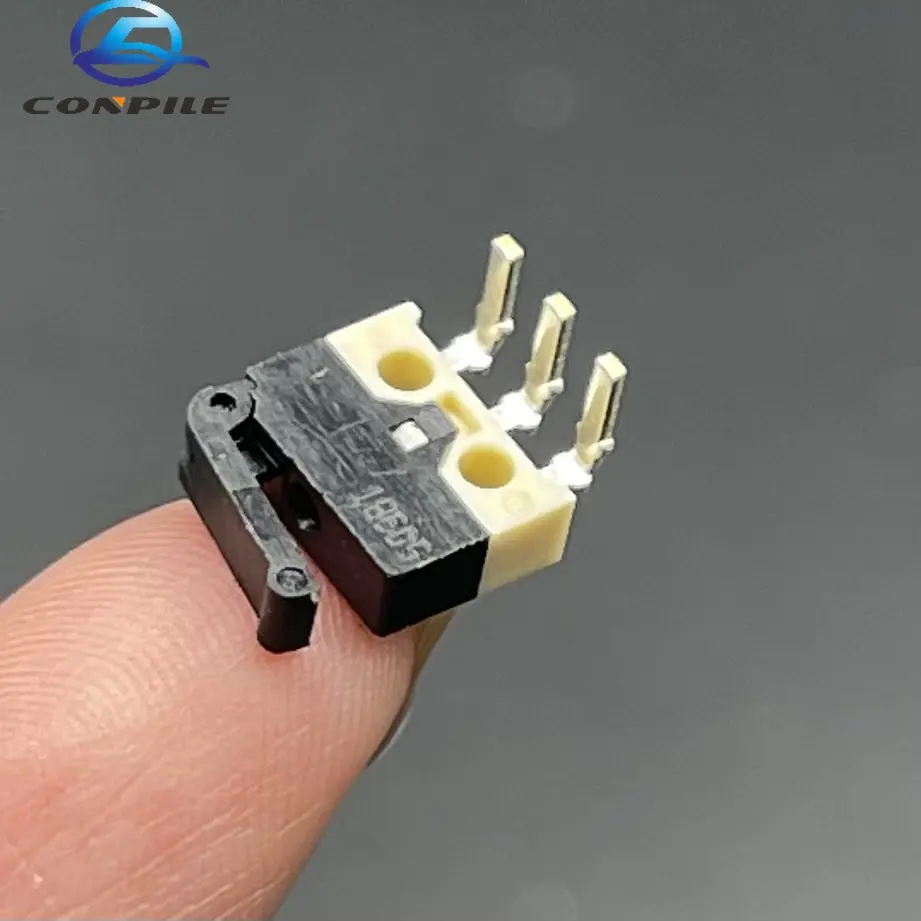 

1pc For cherry DH1C micro switch 3 feet bent feet small camera travel limit detection with handle