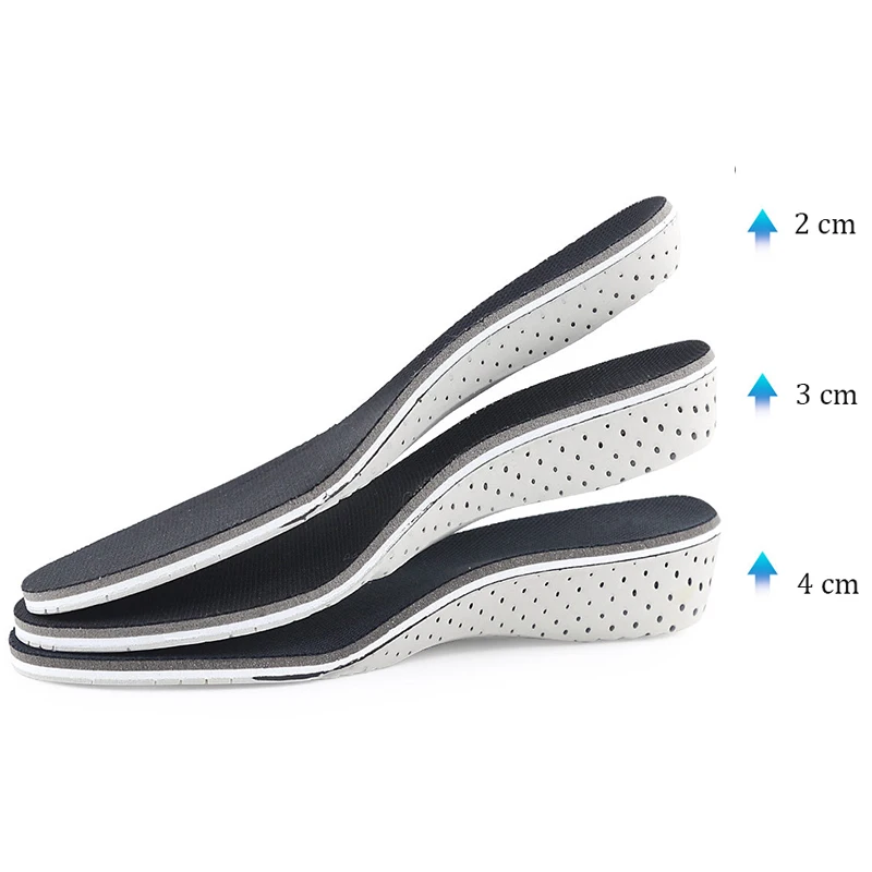 

1 Pair Height Increase Invisible Insole for Men Women Get Taller Heighten Increased Insoles for Shoes Inserts Foot Pads Cushion