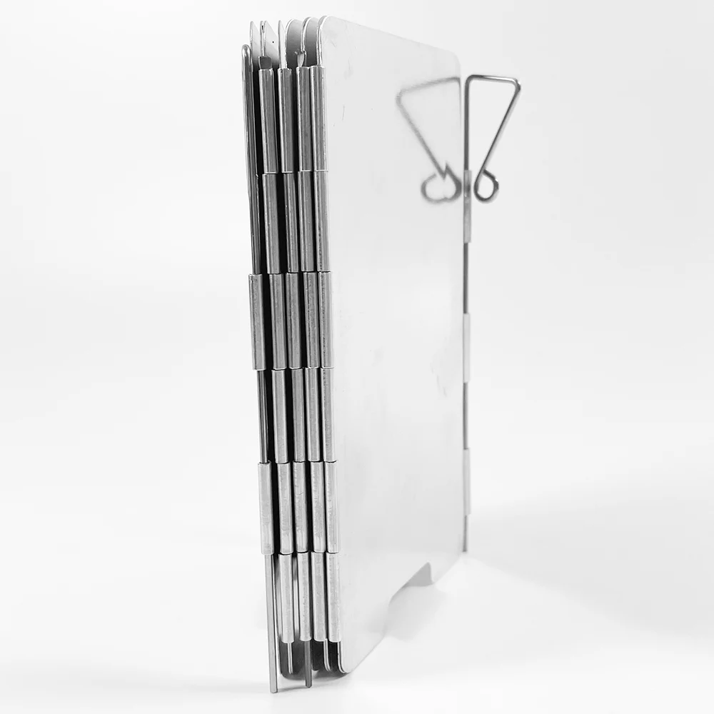 Складная уличная плита ветровое стекло Легкая компактная складная 9 пластин